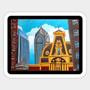 Philadelphia City Buildings Sticker